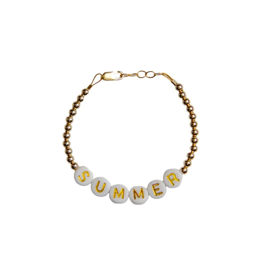 Gold Name Bracelet